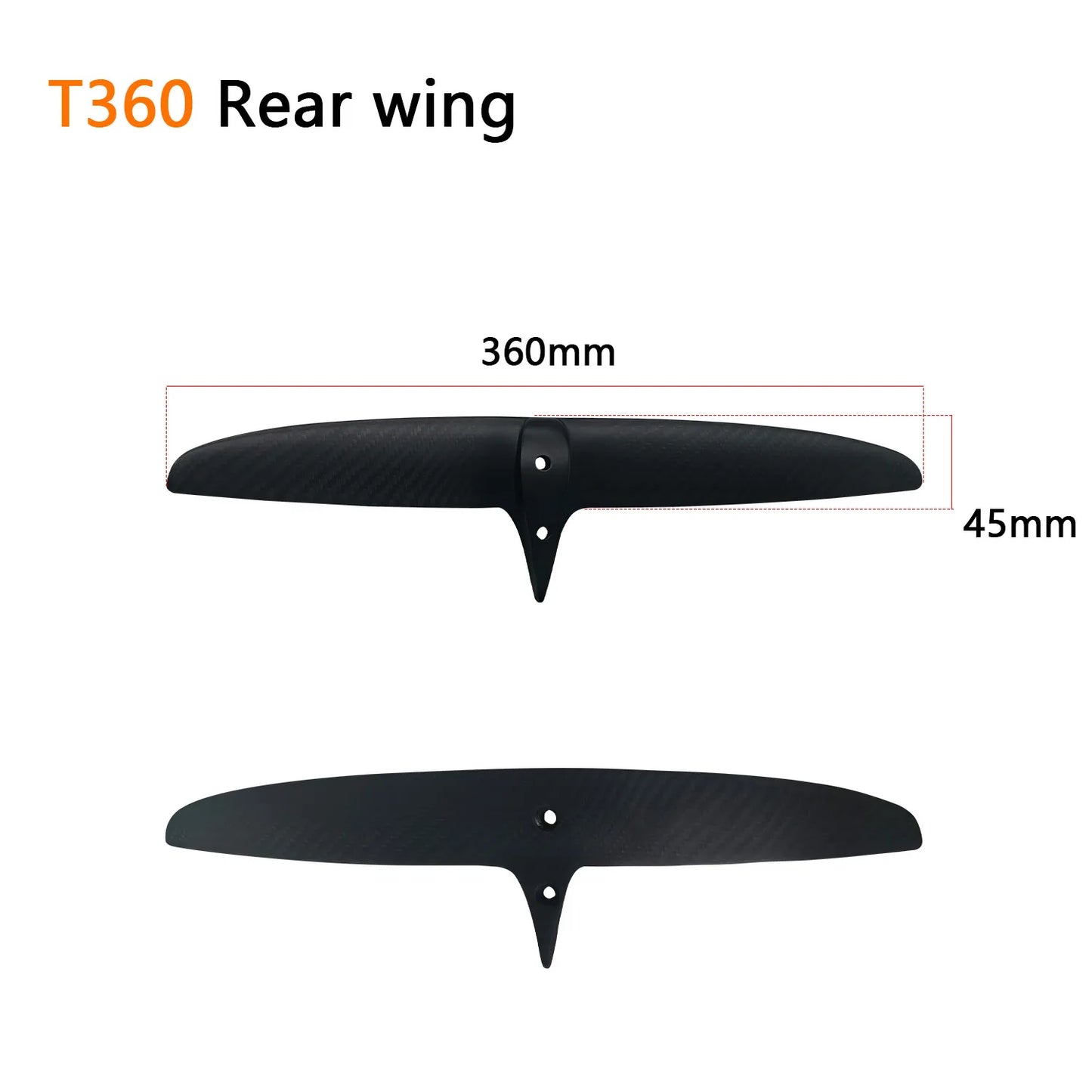 Axis Compatible High Aspect Stabiliser Foil