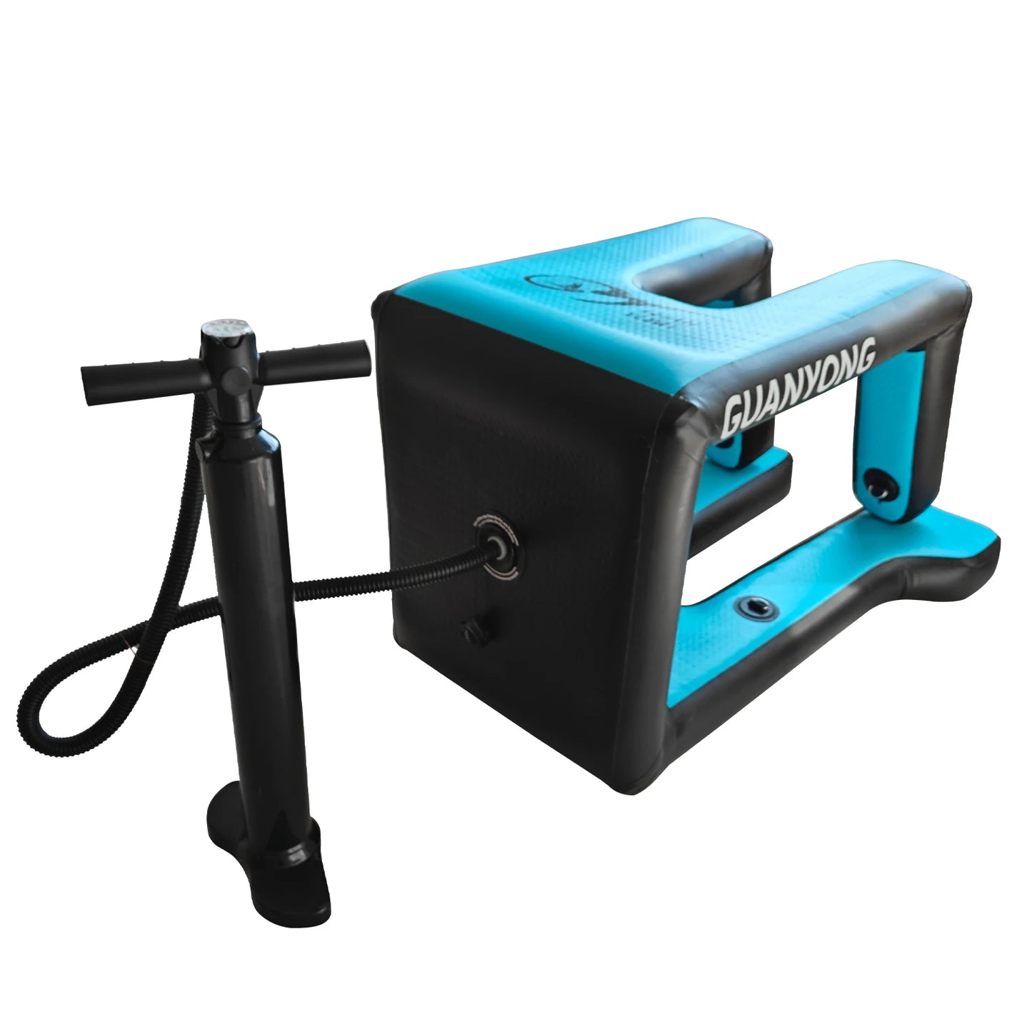 Inflatable dock start platform